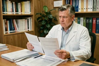 Médecin consulté un avis médical contradictoire sur le GCA 2700, hésitant entre deux rapports médicaux dans son cabinet